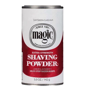 Magic Shaving Powder Extra Strength Shave Soft Sheen Carson 5oz DISCONTINUED
